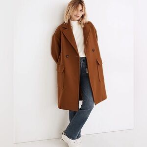Madewell Averdon Coat in Insuluxe Fabric - Small